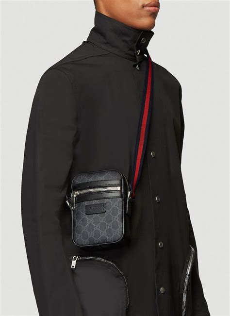 shoulder bag gucci mens|gucci crossbody bag for men.